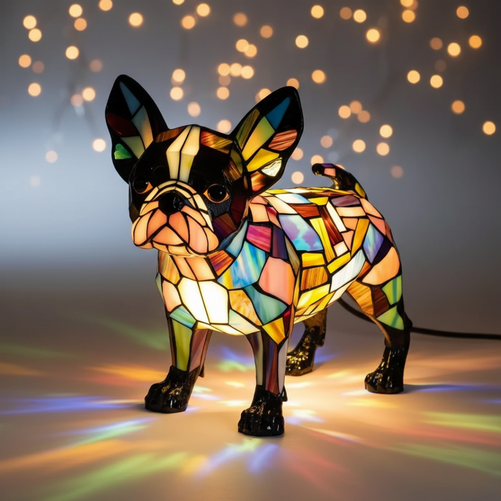 Lampa Elegant Boston Terrier