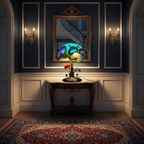 Lampa Bohemisk Blomstersvamp