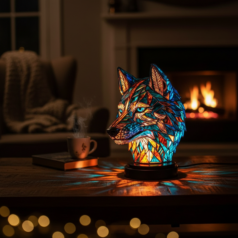 Lampa Magisk Varg