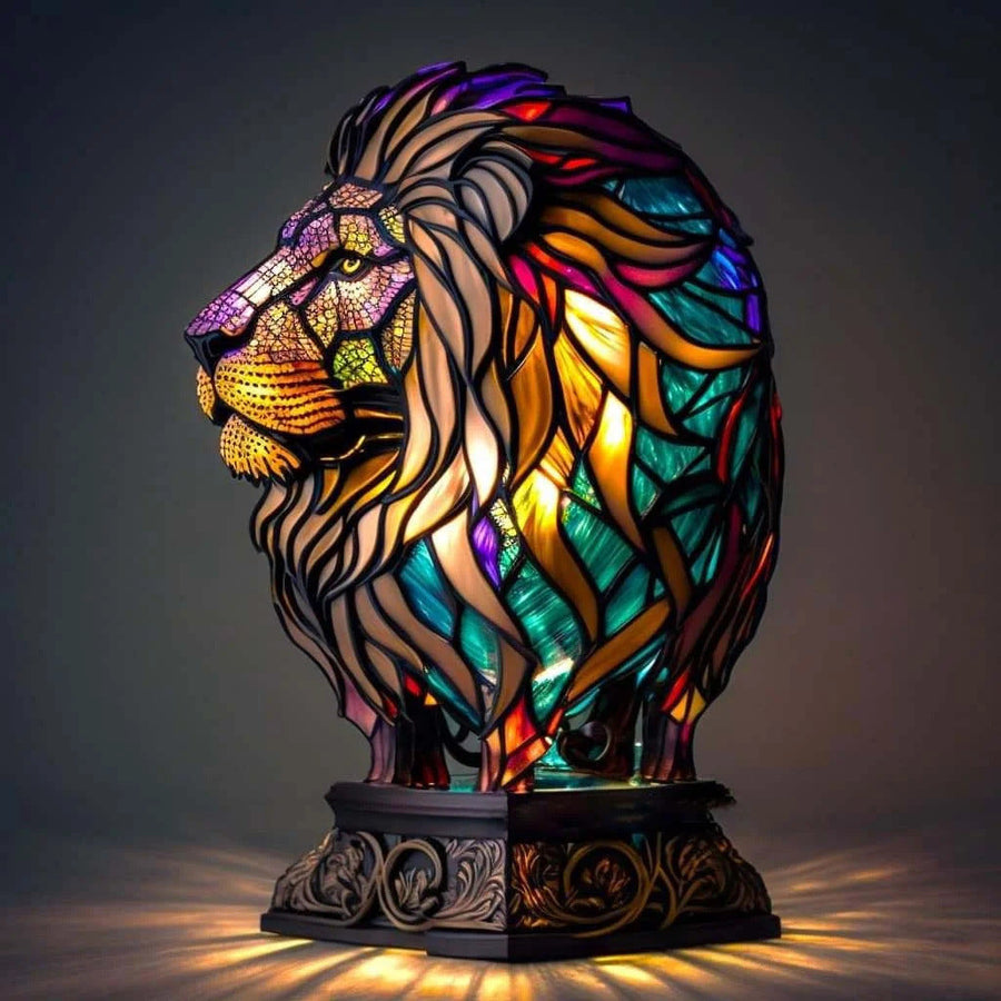 Lampa Förtjusande Lejon